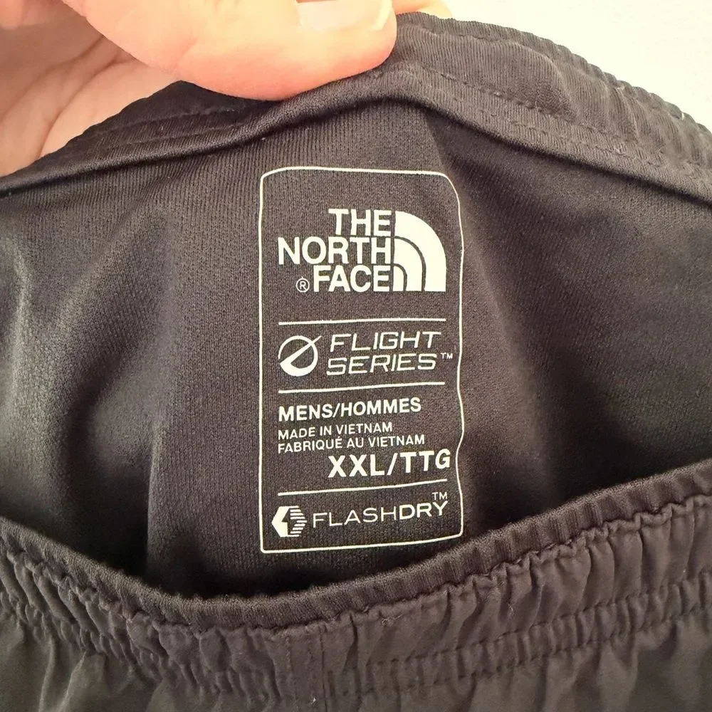 The North Face Jet Black Running Shorts size XXL